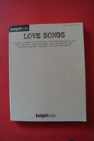 Budget Books: Love Songs Songbook Notenbuch Piano Vocal Guitar PVG