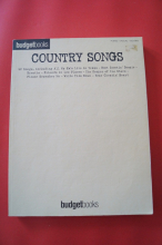 Budget Books: Country Songs Songbook Notenbuch Piano Vocal Guitar PVG