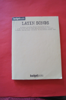 Budget Books: Latin Songs Songbook Notenbuch Piano Vocal Guitar PVG