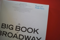 The Big Book of Broadway Songbook Notenbuch Piano Vocal Guitar PVG