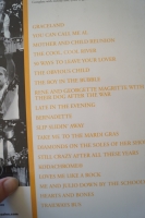 Paul Simon - Shining like a National Guitar Songbook Notenbuch Piano Vocal Guitar PVG