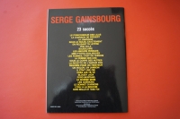 Serge Gainsbourg - 23 Succès Songbook Notenbuch Piano Vocal Guitar PVG
