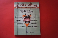 Mötley Crüe - Crüe Fest Songbook Notenbuch Vocal Guitar