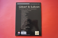 Gilbert & Sullivan - 15 Classic Songs Songbook Notenbuch Easy Keyboard Vocal