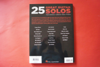 25 Great Guitar Solos (mit CD) Gitarrenbuch