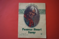 Famous Maori Songs Songbook Notenbuch Piano Vocal