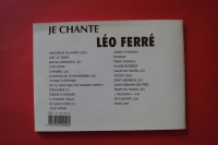 Léo Ferré - Je chante Songbook Vocal Chords