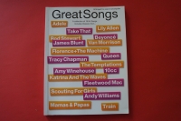 Great Songs Songbook Notenbuch Piano Vocal Guitar PVG