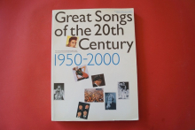 Great Songs of the 20th Century 1950-2000 Songbook Notenbuch Piano Vocal Guitar PVG