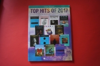 Top Hits of 2017 Songbook Notenbuch Easy Piano Vocal