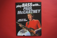Paul McCartney - Play Bass with (mit CD) Songbook Notenbuch Vocal Bass