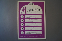 Musik-Box Heft 314 Notenheft