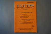 Hits International Heft 29 Notenheft