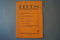 Hits International Heft 23 Notenheft