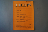 Hits International Heft 45 Notenheft