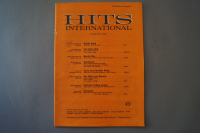 Hits International Heft 49 Notenheft