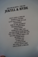 Jekyll & Hyde (erste Auflage) Songbook Notenbuch Piano Vocal Guitar PVG