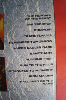 Iron Maiden - A Real Dead One Songbook Notenbuch Vocal Guitar