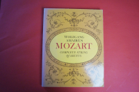 Complete String Quartets (Mozart) Songbook Notenbuch Streichinstrumene