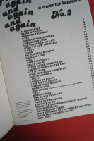 Play it again and again and again No. 2 Songbook Notenbuch Vocal Guitar