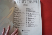 The Best Rock Songs ever (2nd Edition) Songbook Notenbuch Piano Vocal Guitar PVG