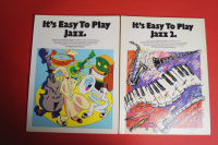 It´s easy to play Jazz Vol. 1 & 2 Songbooks Notenbücher Piano Vocal