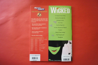 Wicked (CD Play along, mit CD) Songbook Notenbuch Easy Piano Vocal