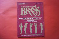 The Canadian Brass Book of Favorite Quintets Songbook Notenbuch 2nd Trumpet