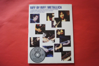 Metallica - Riff by Riff (mit CD) Songbook Notenbuch Vocal Guitar