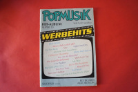 Popmusik Hit-Album Super 20 Werbehits Songbook Notenbuch Keyboard Vocal Akkordeon