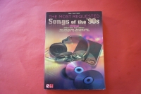 The Most Requested Songs of the 90s Songbook Notenbuch Piano Vocal Guitar PVG