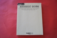 Budget Books: Acoustic Songs Songbook Notenbuch Easy Piano Vocal