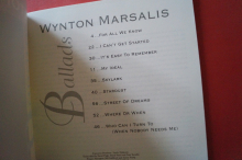 Wynton Marsalis - Ballads Songbook Notenbuch Piano Vocal Trumpet