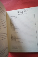 Traffic - Complete Songbook Notenbuch Piano Vocal