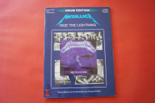 Metallica - Ride the Lightning Songbook Notenbuch Vocal Drums