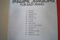 Imagine Dragons - For Easy Piano Songbook Notenbuch Easy Piano Vocal