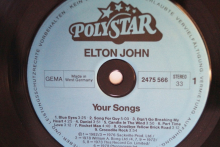 Elton John  Your Songs (Vinyl LP ohne Cover)