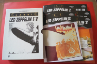 Led Zeppelin - 1-5 (ältere Ausgabe, in Box)  Songbooks Notenbücher Vocal Guitar