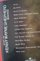 Kenny Wayne Shepherd Band - Best of Songbook Notenbuch Vocal Guitar