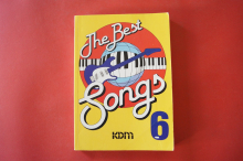 KDM The Best Songs 6 Songbook Notenbuch Keyboard Vocal Guitar