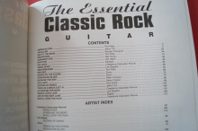 The Essential Classic Rock Guitar Songbook Notenbuch Vocal Guitar