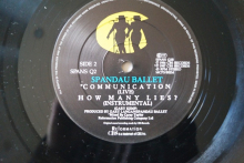 Spandau Ballet  How many Lies (Poster Cover, Vinyl Maxi Single)
