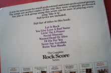 Bon Jovi - Rock Score  Songbook Notenbuch für Bands (Transcribed Scores)