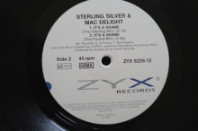 Sterling Silver & Mac Delight  It´s a Shame (Vinyl Maxi Single)