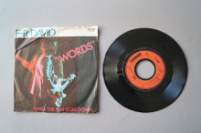 F.R. David  Words (Vinyl Single 7inch)