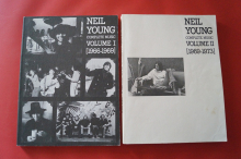Neil Young - Complete Music Vol. 1 & 2 Songbooks Notenbücher Piano Vocal Guitar PVG