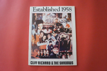 Shadows & Cliff Richard - Established 1958 Songbook Notenbuch Vocal Guitar