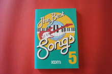 KDM The Best Songs 5 Songbook Notenbuch Keyboard Vocal Guitar