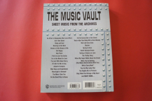 The Music Vault Songbook Notenbuch Piano Vocal Guitar PVG