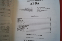 Abba - The Very Best of Songbook Notenbuch Easy Piano